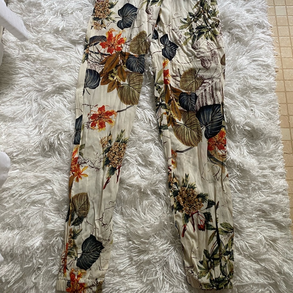 Cotton Clinched Dress Pants